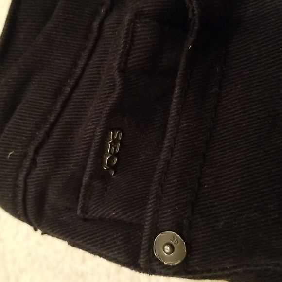 2 Joe's Jeans 4T: Black Jeans & Brixton Straight Leg Jeans in James Dark Blue - Picture 8 of 16